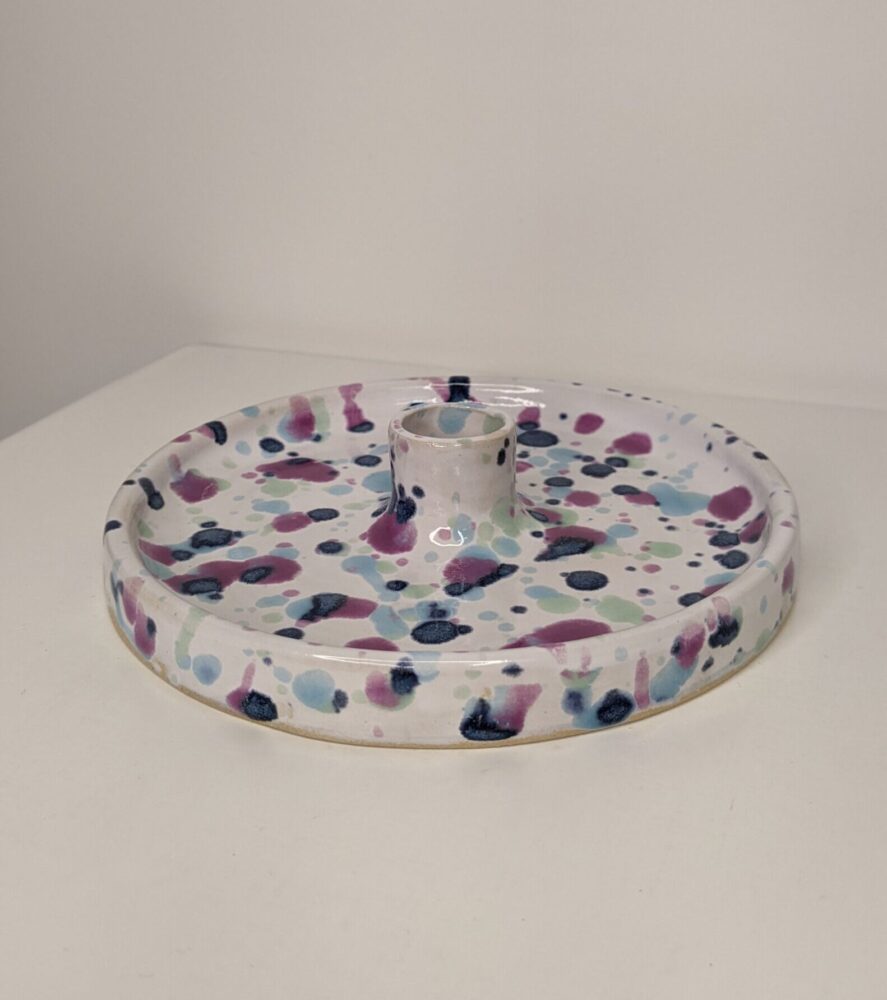 Sweet Pea Candle Holder Handmade in Britain by Ella Fletcher