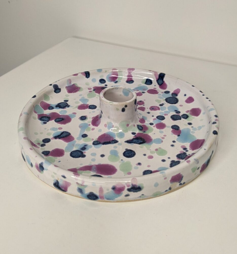 Sweet Pea Candle Holder by Ella Fletcher Sweet Pea Candle Holder Handmade in Britain by Ella Fletcher
