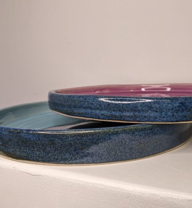 Landscape Tray Dish Handmade in Britain by Ella Fletcher