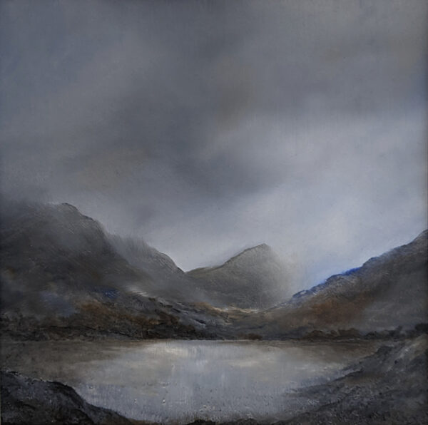 Wastwater an Original Lake District Painting by Artist Peter Dworok