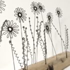 Handmade wire and driftwood sculpture by crafters Wild Grey Art