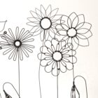 Handmade wire and driftwood sculpture by crafters Wild Grey Art