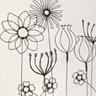 Handmade wire and driftwood sculpture by crafters Wild Grey Art