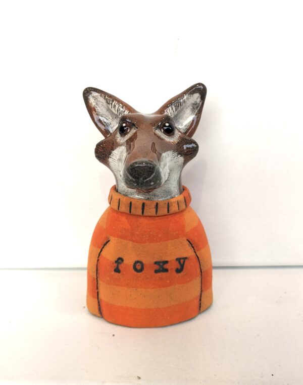 Handmade ceramic sculpture by Gwen Vaughan