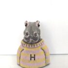 Handmade ceramic sculpture by Gwen Vaughan