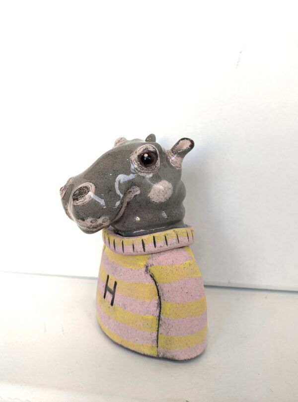 Handmade ceramic sculpture by Gwen Vaughan