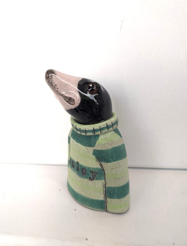 Handmade ceramic sculpture by Gwen Vaughan