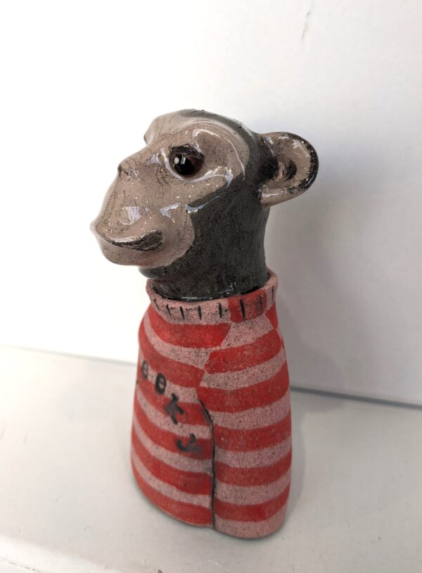 Handmade ceramic sculpture by Gwen Vaughan