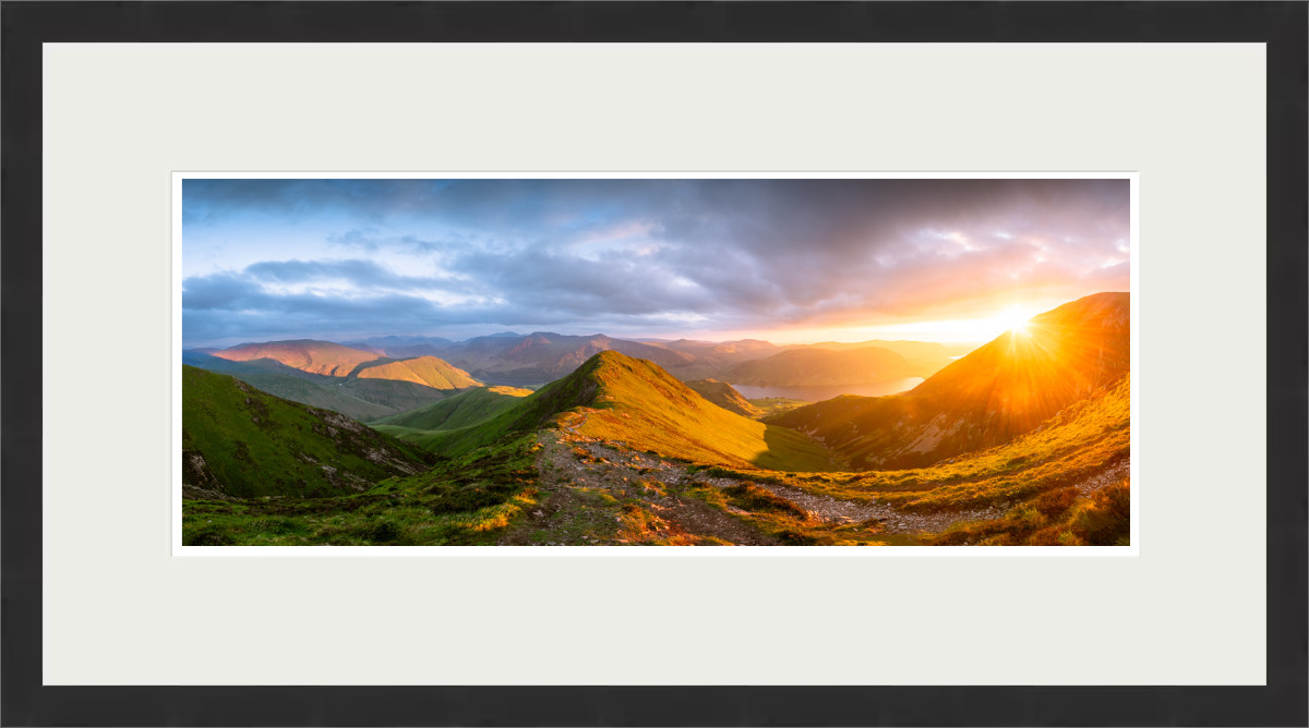 Print by Lake District Photographer Nathan Buckley- Lakeland Light Buttermere
