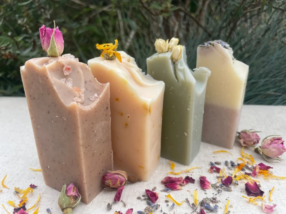 Floral Soap Gift Box by The Bay Botanicals Floral Soap Gift Box by The Bay Botanicals