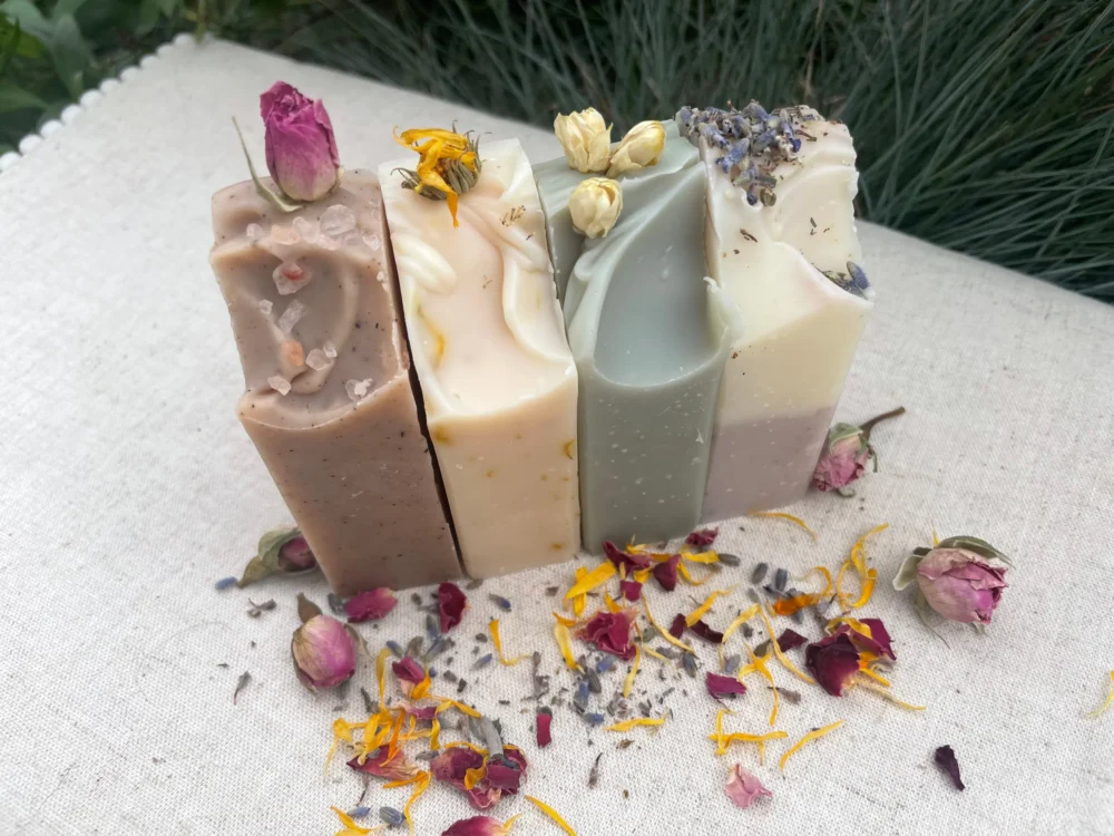 Floral Soap Gift Box by The Bay Botanicals
