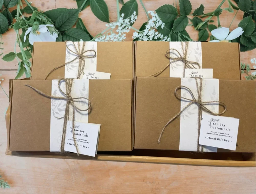 Floral Soap Gift Box by The Bay Botanicals