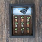 Original 3d artwork by Claire Brierley. Made from found driftwood and painted with acrylic