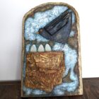 Original 3d artwork by Claire Brierley. Made from found driftwood and painted with acrylic