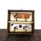 Original 3d artwork by Claire Brierley. Made from found driftwood and painted with acrylic