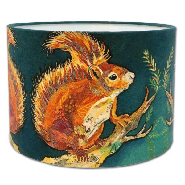 Handmade lampshade by artist Dawn Maciocia