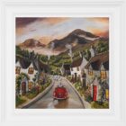 an original oil painting inspired by the Lake District by British artist Caroline Deighton
