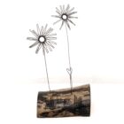 Handmade wire and driftwood sculpture by crafters Wild Grey Art