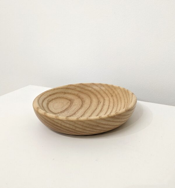 Ash Dish by carpenter Brian Slater. Handmade by wood turning in Windermere.