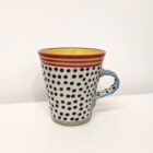 Colourful mug by Ceramicist Lincoln Kirby Bell