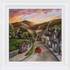 an original oil painting inspired by the Lake District by British artist Caroline Deighton