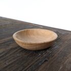 A wooden dish made from wood turning handmade in Windermere by local crafter Brian Slater