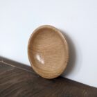 A wooden dish made from wood turning handmade in Windermere by local crafter Brian Slater