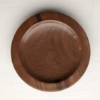 A wooden dish made from wood turning handmade in Windermere by local crafter Brian Slater