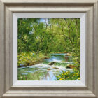 Joy of Spring by Terry Evans framed in a hand finished pewter frame