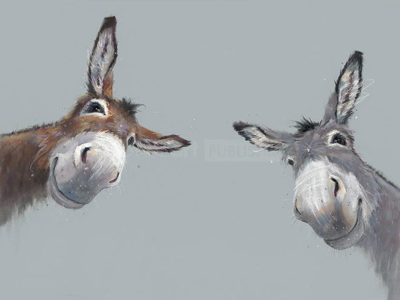 Double Trouble by Nicky Litchfield Limited Edition Print by Artist Nicky Litchfield