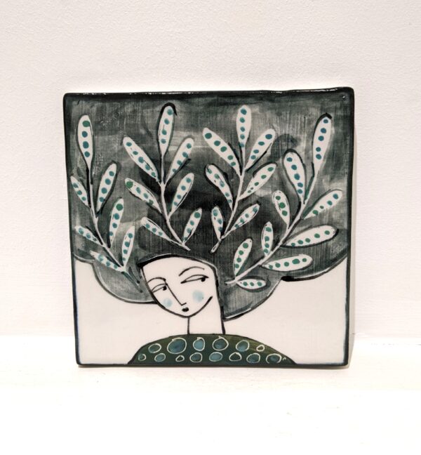 Large Ceramic Tile - SOLD