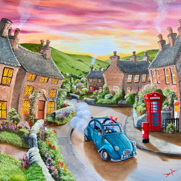 Bouncing through the Countryside SOLD