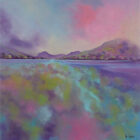 Print by Jo Dexter of Buttermere with Haystacks and Fleetwith Pike