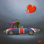Lake District art by David Renshaw. Limited edition print Groovy Kind of Love Boutique limited edition print inspired by 'Austin Powers' featuring the iconic Jaguar E-Type Roadster.