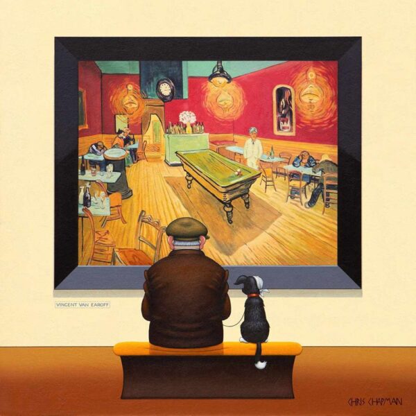 Billiards in the Bar - Limited Edition Print