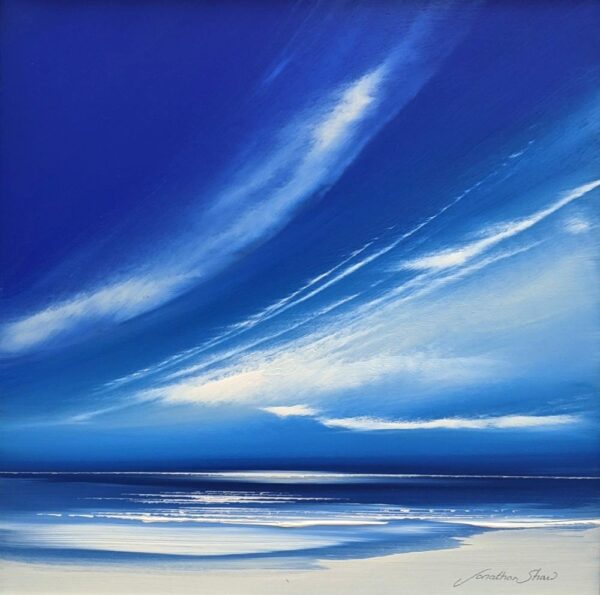 lake district art original acrylic painting by award winning artist jonathan shaw featuring sweeping skies