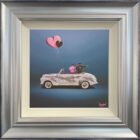 Lake District art by David Renshaw Go Greased Lightnin Boutique limited edition print inspired by 'Grease' featuring the iconic 1948 Ford Deluxe convertible