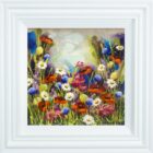 Summer Breeze an original mixed media painting by Rozanne Bell.