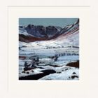 A Dusting in Mickleden. Lake District Art print by Libby Edmondson