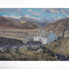 lake district art original oil painting by local artist simon whitfield view from blea tarn cottage in little langdale