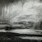 lake district art by mixed media artist daniel cooper. original charcoal painting Hunter of the North Old man Coniston From Tarn Hows