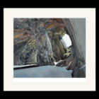 Lake District art by Libby Edmondson. Limited edition print of Cathedral Cave ii - the iconic caves near the langdales and ambleside