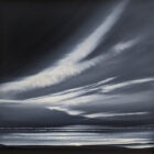 lake district art original acrylic painting by award winning artist jonathan shaw featuring sweeping grey skies.