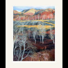 Lake District art by Libby Edmondson. Hodge Close II print. Near to the Quarry in Tilberthwaite between coniston and langdale
