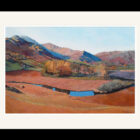 Libby Edmondson LIttle Langdale valley including the pikes is a fabulous contemporary graphic art interpretation of the landscape in the lake district
