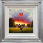 lake district art romantic original oil painting by david renshaw. featuring Ted and Doris