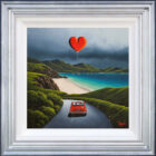Lake District art original oil painting by David Renshaw. featuring Ted and Doris