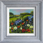 An original mixed media painting by Rozanne Bell.