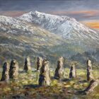 Lake District art original oil painting by Jeff Sudders. The painting features Castlerigg stone circle.