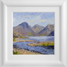 Lake District art original oil painting by Jeff Sudders. Wastwater.